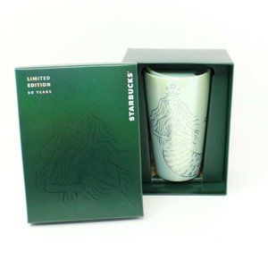 Starbucks Ceramic Tumbler Box 12 oz Mermaid 2021 L